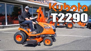 KUBOTA T2290 LAWN MOWER [upl. by Anyt]