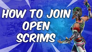 HOW TO JOIN OPEN SCRIMS FORMERLY T1 SCRIMS [upl. by Aillicsirp631]