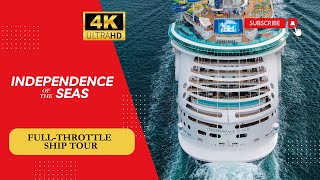 Independence of the Seas  FULL SHIP TOUR  Royal Caribbean [upl. by Ahsyat]