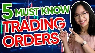 5 Types of ORDERS You Must Know For Trading [upl. by Ayotaj]