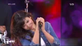 Indila  Dernière danse W9 Live  14062014 [upl. by Clarita]