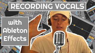 HOW TO MIX YOUR VOCALS Ableton BuiltIn Audio Effects Tutorial [upl. by Niotna35]