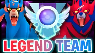 PERFECT CORE DOUBLE DOG TEAM hits LEGEND in the Master League Season 21  GO Battle League [upl. by Leahcim]