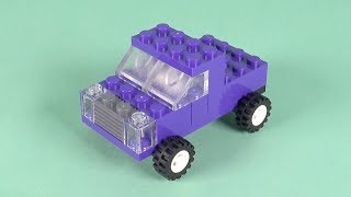 LEGO Car Building Instructions  LEGO Classic 10717 quotHow Toquot [upl. by Ednyl]