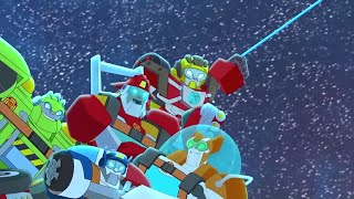 Autobots in Space Spaceship Trouble ⚡️ Rescue Bots Academy  Full Episodes  Transformers Junior [upl. by Aicsila]