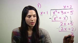 How to do Long Division with Polynomials NancyPi [upl. by Anaitsirk326]