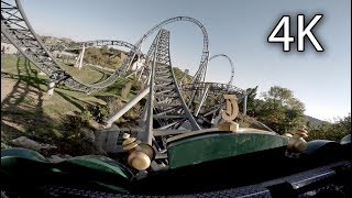 Karacho front seat onride 4K POV Erlebnispark Tripsdrill [upl. by Bertina]