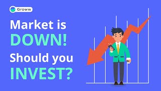 Market Today Why Market is Down  Should you Invest in Stocks When Market is Down  Stock Market [upl. by Reifel861]