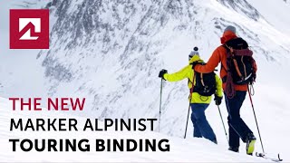 The new MARKER ALPINIST touring binding [upl. by Elakram]