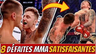 Les Défaites les plus Satisfaisantes du MMA  8 Combattants Arrogants qui se sont faits DÉTRUIRE [upl. by Lemuela]