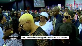 Emotional performance from Zahara at Robbie Malingas funeral [upl. by Haseefan]