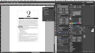 Basic Typesetting and Creating Styles in Adobe InDesign [upl. by Nelad299]