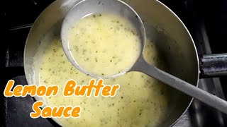 LEMON BUTTER SAUCE  TIPS TO PREVENT SPLIT  SAUCES RECIPE [upl. by Syck99]