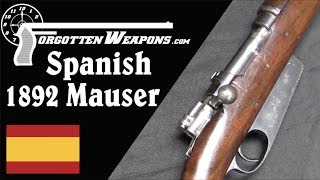 Spanish 1892 Last of the Single Stack Magazine Mausers [upl. by Noiek]