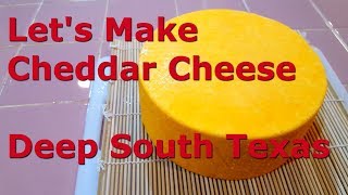 Homemade Cheddar Cheese [upl. by Ed]