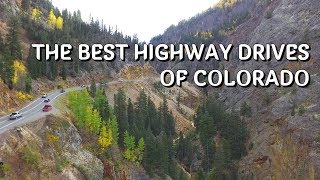 3 Best Highway Drives in Colorado [upl. by Ardnasella383]