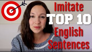 How to Pronounce TOP 10 English Sentences [upl. by Deehsar]