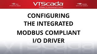 Connecting VTScada to Modbus Compliant PLCs [upl. by Nicodemus]