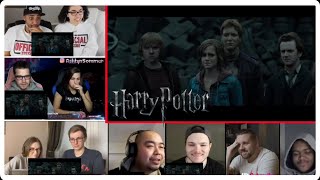 Harry Potter Death Scene Reaction Mashup  Harry Potter And Deathly Hallows Part 2 [upl. by Annaiel]