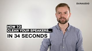 How to clean your speakers in 34 seconds [upl. by Antons]