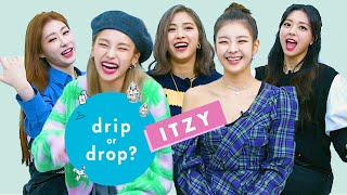 ITZY Reacts to Their Best Looks  Drip Or Drop  Cosmopolitan [upl. by Tolkan168]