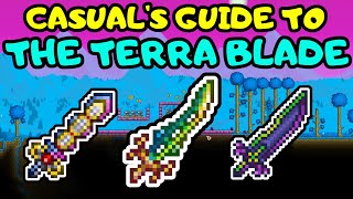 TERRARIA TERRABLADE GUIDE Terraria Sword Guide 2020 How to craft the Terraria Terra Sword  Blade [upl. by Acinej413]