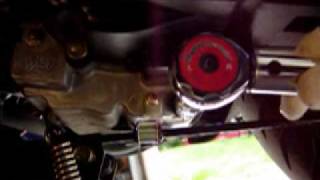 Kymco Super8 Scooter Oil Change [upl. by Htebarual915]