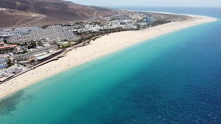 Fuerteventura  BEST PLACES  Drone DJI mavic mini [upl. by Nehtiek]