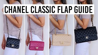 Chanel classic flap guide 2020 WATCH THIS BEFORE YOU BUY  4K [upl. by Feer]