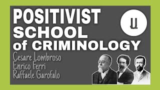 Positivist School of Criminology [upl. by Andryc392]