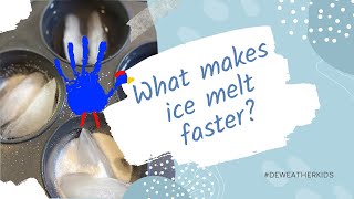 What makes ice melt faster [upl. by Dream766]