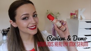 Review amp Demo Bourjois Healthy Mix Serum [upl. by Romelda]