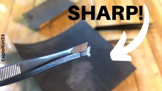 Sharpening Tweezers Why Not [upl. by Aehcim]