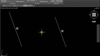 Las líneas paralelas en autocad [upl. by Dnilasor89]