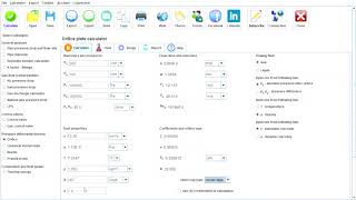 Orifice plate calculator 1 [upl. by Eciram]