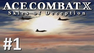 Ace Combat X Skies of Deception Playthrough 1  A Route S Rank No Commentary [upl. by Ajna498]