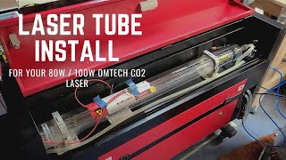 How to Install your CO2 Laser Tube [upl. by Einamrej]