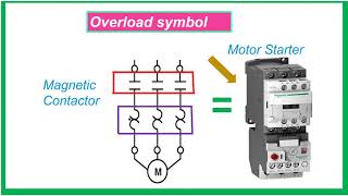 Overload relay and contactor wiring connection [upl. by Trovillion]