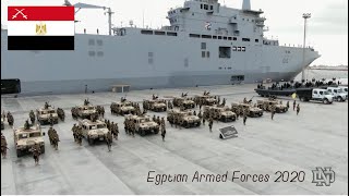 Egyptian Military Power 2020 [upl. by Amihsat]