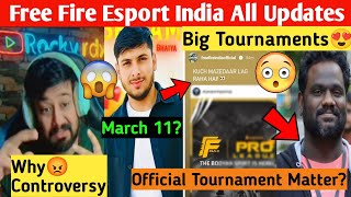 FF Max Pro League Announced 😍Rocky Bhai Talk About New Controversy Matter 😡 March 11😯 [upl. by Danas]