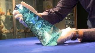 Worlds largest cut aquamarine displayed at Smithsonian [upl. by Nelan]