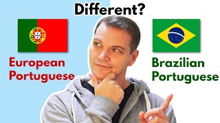 Brazilian Portuguese vs European Portuguese How DIFFERENT are they [upl. by Annat]