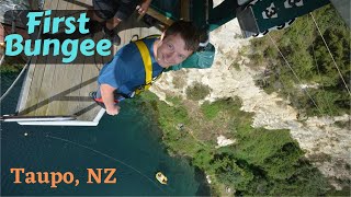 Bungee Jumping  Taupo New Zealand Taupo Bungy [upl. by Mailand]