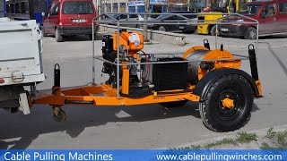 Cable Pulling Machines Winches Manufacturer Prices [upl. by Weinhardt]