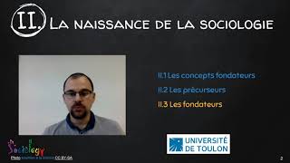 Les fondateurs de la sociologie [upl. by Damales]