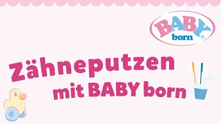 Zähneputzen mit BABY born [upl. by Aivax]