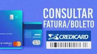 COMO CONSULTAR FATURABOLETO DO CARTÃO CREDICARD ITAUCARD [upl. by Zelazny]