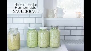 How to Make Sauerkraut [upl. by Legyn]