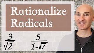 How to Rationalize Radicals [upl. by Enilrek695]