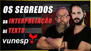 COMPREENSÃO E INTERPRETAÇÃO DE TEXTO BANCA VUNESP AULA GRÁTIS [upl. by Olmsted102]